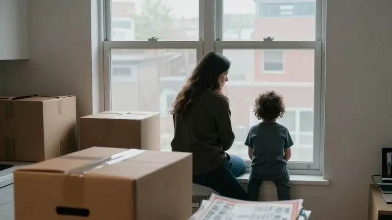 Illustration for: Rogers Park Family Faces Eviction As Husband Strikes In Texas